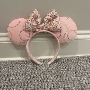 Pink Sequin Ears